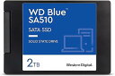 EGX^fW^(Western Digital) WD Blue SATA SSD  2TB 2.5C` (ǎő 560MB/s ݍő 520MB/s) PC [J[ۏ5N WDS200T3B0A-EC SA510 yK戵㗝Xz