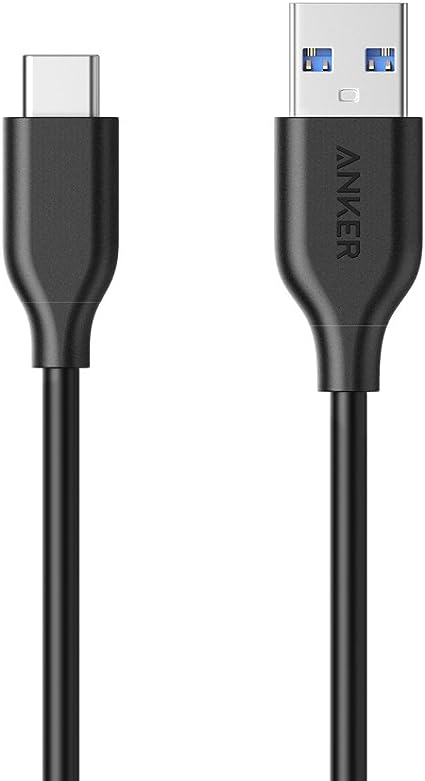 Anker USB Type C ケーブル PowerLine USB-C & USB-A 3.0 Xperia/Galaxy/LG/iPad Pro/MacBook その他 Android 等 USB-C機器 在宅勤務 0.9m ブラック