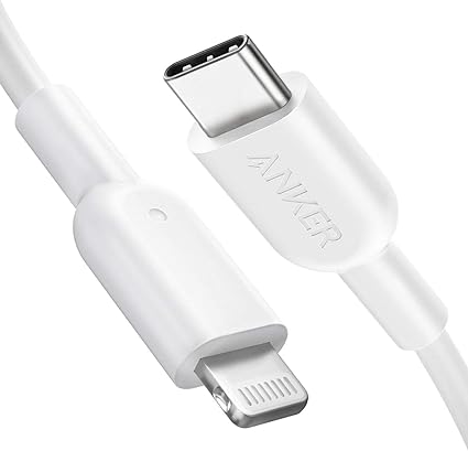 Anker PowerLine II USB-C & CgjOP[u MFiF USB PD }[d iPhone 14 / 14 Plus / 14 Pro / 14 Pro Max / 13 / Ή (1.8m zCg)