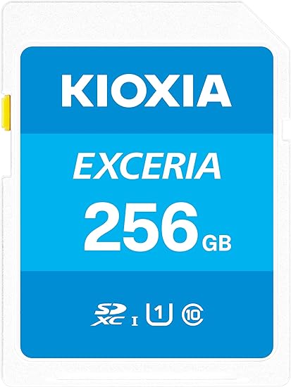 KIOXIA(LINVA) Ń SDJ[h 256GB SDXC UHS-I Class10 Ǐox100MB/s { [J[ۏ5N KLNEA256G