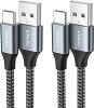 USB Type C ケーブル 【1M/2本セット】 NIMASO タイプc ケーブル QC3.0対応 急速充...