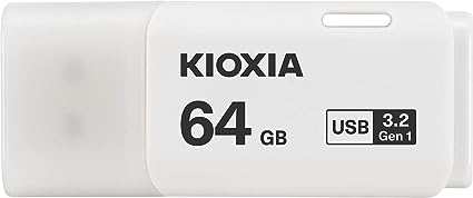 KIOXIA(LINVA) Ń USBtbV 64GB USB3.2 Gen1 { T|[gKi KLU301A064GW
