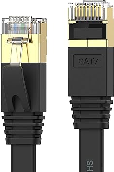 Senetem LAN֥ 3m CAT7ȥեåLAN֥ ƥ7 ® lan֥ 10Gbps/600MHz CAT7 ͥåȥ֥ RJ45 ĥޤɻ 餫 S4 PS5 Xboxб