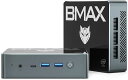 BMAX ミニPC 16GB DDR4 512GB SSD Intel N100 Linux(Ubuntu）win 11 mini PC 最大3.4GHz 4コア4スレッド 静音性 省電力 豊富なポート 4K RJ45-1000M-LAN…