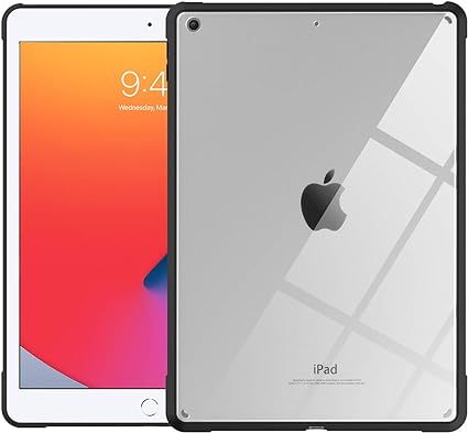 iPad 9世代 ケース iPad 9 ケース 2021 iPad 8 ケース 2020 iPad 10.2 ケース 2019 TiMOVO ipad 第9世代/第8世代/第7世代 ケース ipad10.2イン量 一体感 着脱簡単 ブラック