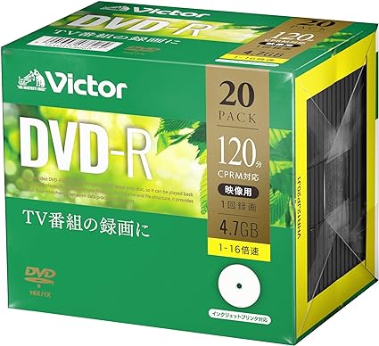 rN^[(Victor) 1^p DVD-R VHR12JP20J1 (Ж1w/1-16{/20)