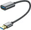 SUNGUY USB 3.0 Ĺ֥ 0.3M USBĹ 5Gbps ®ǡž A-A᥹ Ĺ ʥԤ åͥ 졼 30CM