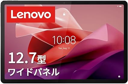 楽天AKオンラインLenovo Tab P12 タブレット （12.7インチ ワイドパネル Android 13 MediaTek Dimensity 7050 8GB 128GB Wi-Fi 対応） ストームグレー ZACH0002JP 【AndroidOS】