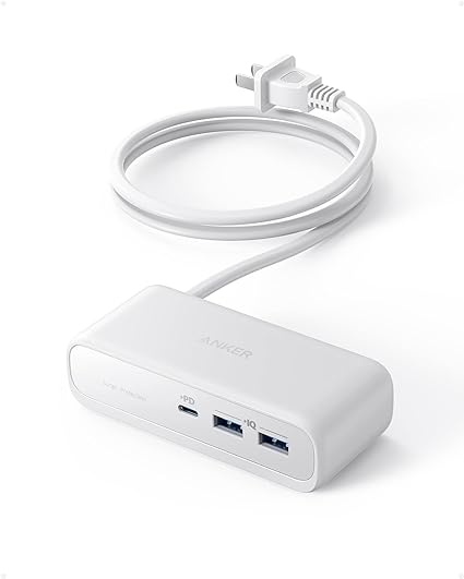 Anker 521 Power StripUSBå Ÿå 󥻥Ⱥ 3 USB-C 1ݡ USB-A 2ݡ Ĺ 1.5mˡPSEѴŬ/USB Power DeliPro AndroidƼб