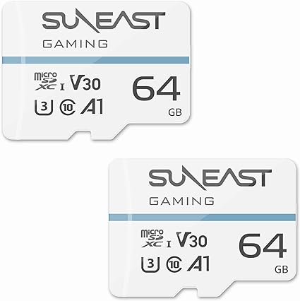 SUNEAST microSD  64GB 2祻å class10 UHS-1 U3 V30 A1 ɹ95MB/s 80MB/s 4Kб Nintendo Switch ɥ饤֥쥳SE-MSD064GMON2P