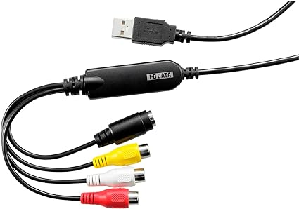 アイ・オー・データ ビデオ/VHS 8mm DVD ダビング パソコン取り込み ビデオキャプチャー 「アナレコ」 GV-USB2/E