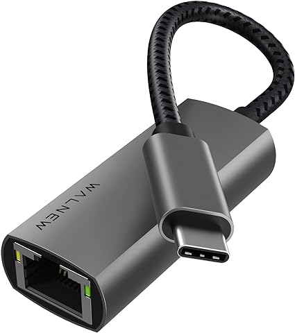 Type-C LAN A_v^[AWALNEW LLANϊA_v^[ 1000Mbps USB-C to RJ45 MKrbg C[Tlbg LANlbg[NA_v^[ USB Type C C[Tlbg,XPS 17/15ȂǂɑΉ