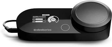 SteelSeries GameDAC Gen 2 有線 ミックスアンプ PS5 PS4 PC MixAmp ゲーミングヘッドセット用 ハイレ..