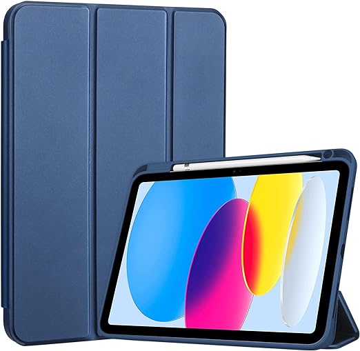 ProCase iPad 10 P[X 2022 10.9C` A2696 A2757 A2777 y[ êTPUobN ϏՌ O܂ X^h X}[gJo[ilCr[j