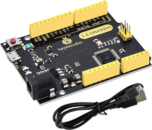 KEYESTUDIO 5V Leonardo R3開発ボード USBケーブル for Arduinoと互換