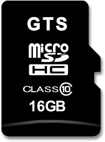 GTS ドライブレコーダー用 マイクロSDカード 16GB 耐久温度100度対応アダプター付き (16GB)