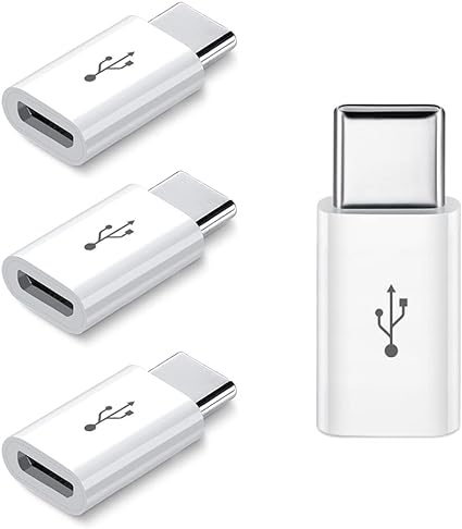 TRX Micro USB to Type-CϊA_v^ 4Zbg }[d f[^[] OTG@\ microRlN^ AhChP[uA_v^[ }CN USB2.0 A_v^[ RlN^
