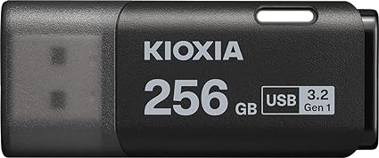 KIOXIA(キオクシア) 旧東芝メモリ USBフラッシュメモリ 256GB USB3.2 Gen1 日本製 KLU301A256GK