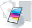 nimin iPad 10世代 ケース 2022 10.9インチ 360度回転 マグネットス吸着式 折りたたみ 角度調整可能 Pencil 対応 カバー オートウェイクアップ/スリープ機能 衝撃保護 防塵 防水インチ（2022）, グレー)