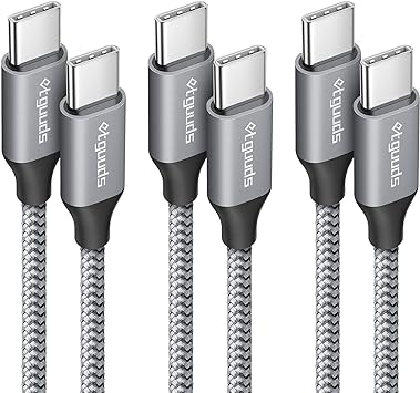 USB C P[u [3{Zbg 1m/1m/2m] etguuds ^Cvc P[u pdΉ CtoC P[u 60W}[d Type c to Type c P[u ϋviC iPhone S21ȂUSB-C@Ή