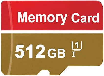 Micro SD 512GB メモリーカード 高速 512GB メモリーカード 大容量 512GB Micro SD 、スマートフォン、ダッシュカム、カメラなどデジタルカメラ、外部データストレージに使用できます