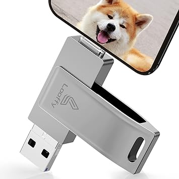 512GB iPhone対応usbメモリ 写真保存 3.0高速4in1 usbメモリーiphone から 直接 usb に 写真 を 移す【Amazon 限定ブランド】IOS Android PC 人気 USBPad iPodの容量不足解消