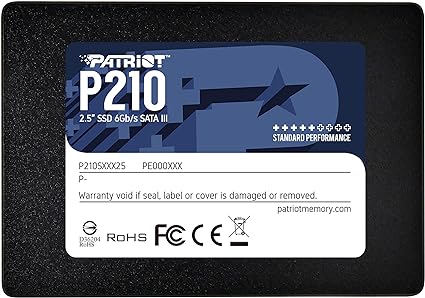 Patriot Memory P210 256GB SATA3 ^SSD 6Gb/s 2.5C` 7mm P210S256G25
