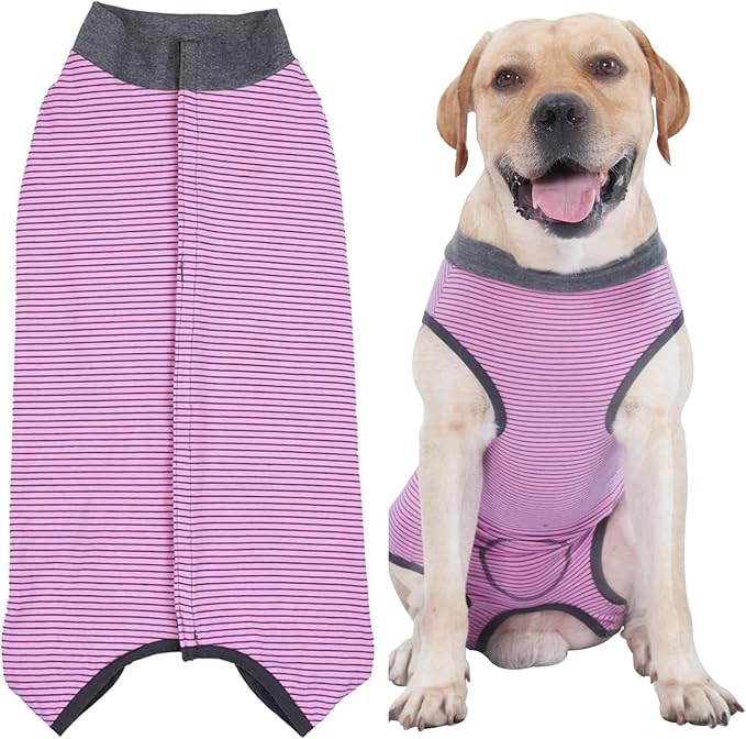 樂天商城 - 術後服 犬用 服 術後ウェア 保護服 犬介護服 傷口保護 傷舐め防止 皮膚保護 避妊 離乳 不妊手術 ボタンタイプ 雄雌兼用 小型犬 中型犬