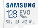 Samsung microSDJ[h 128GB EVO Plus microSDXC UHS-I U3 Nintendo mF ő]x130MB/b MB-MC128KA/EC Kۏؕi