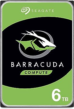 Seagate BarraCuda 3.5 6TB ¢ϡɥǥ HDD 2ǯݾ 6Gb/s 256MB 5400rpm Ź ST6000DM003