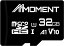 MMOMENT マイクロSDカード 32GB ニンテンドー3DS対応 / MicroSDHCカード / Class10 / UHS-I / U1 / A1 / V10 / SDアダプター付【読込最大90MB/s】