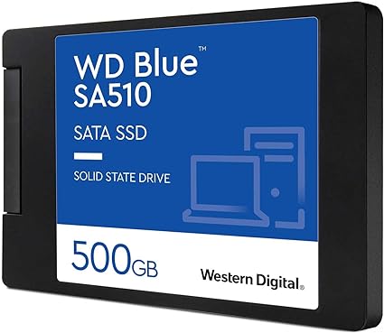 Western Digital EGX^fW^ WD Blue SATA SSD  500GB 2.5C` (ǎő 560MB/s ݍő 510MB/s) PC [J[ۏ5N WDS500G3B0A-EC SA510 yK戵㗝Xz