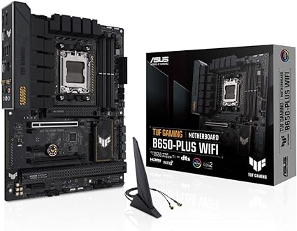 ASUS AMD Ryzen 7000 V[Y AMD B650  AM5 Ή ATX }U[{[h TUF GAMING B650-PLUS WIFI/K㗝Xi