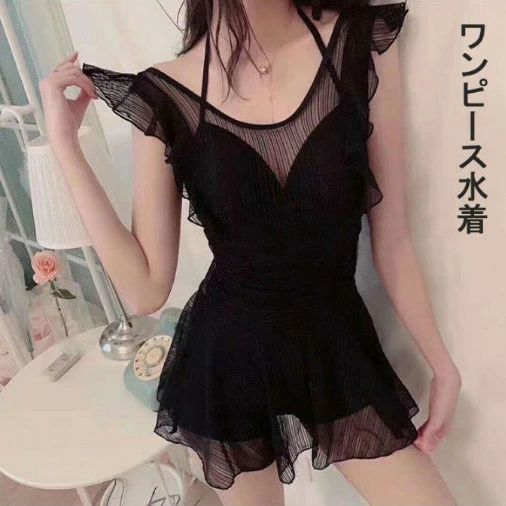 ワンピース水着 体型カバー フレアスカート ビキニ 水着 レディース 大きいサイズ オトナ女子 太もも カバーアップ セクシー ビーチ 小胸 盛れる スクール ショートパンツ バックシャン 海水浴 可愛い 運動用 おしゃれ ママ水