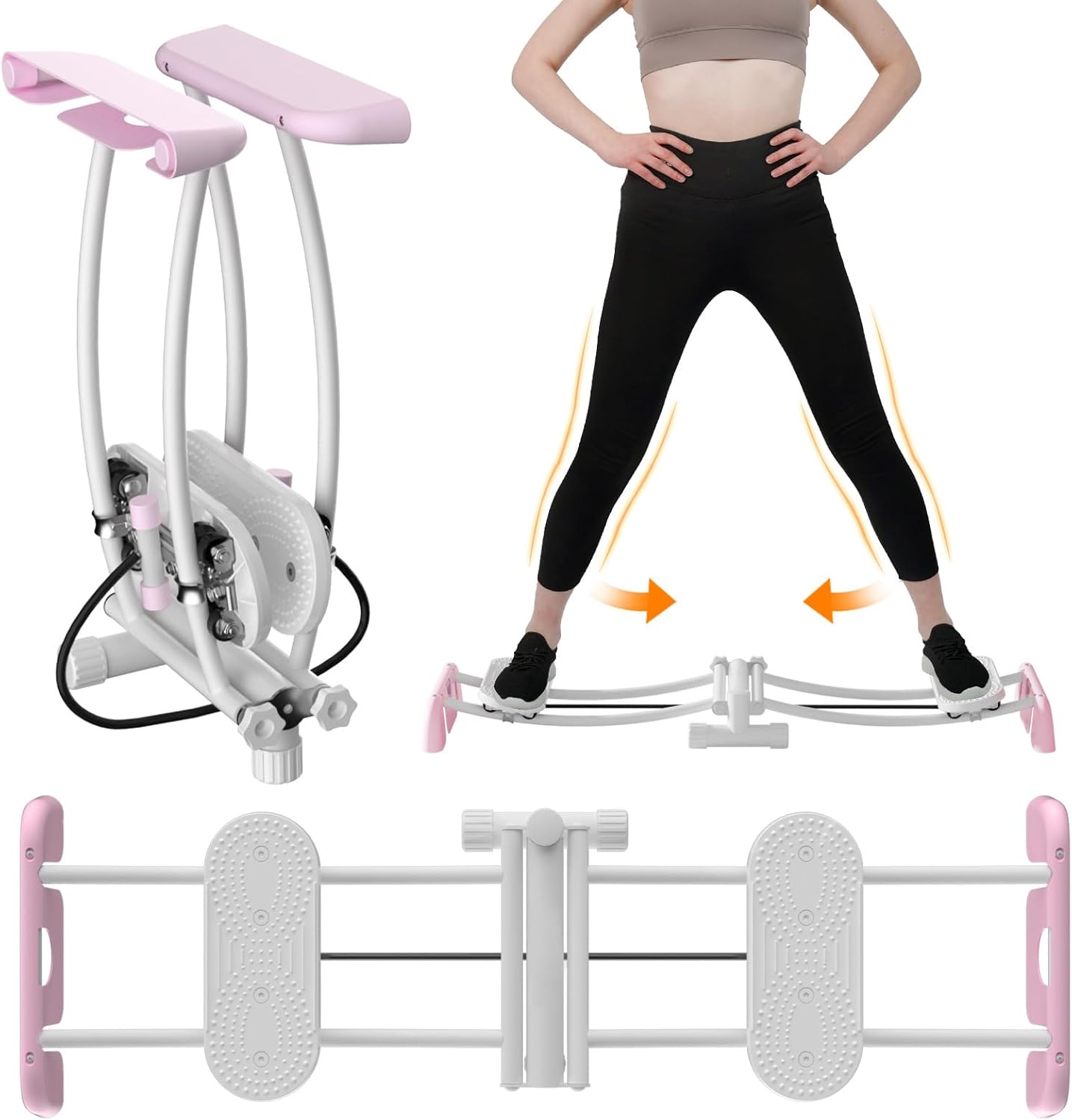 レッグトレーニング ダイエット器具 骨盤底筋トレーニング 有酸素運動 室内用 折りたたみ式 太もも痩せ 内転筋トレーニング 足やせ 脚やせ 美尻 開脚運動 レッグマシーン