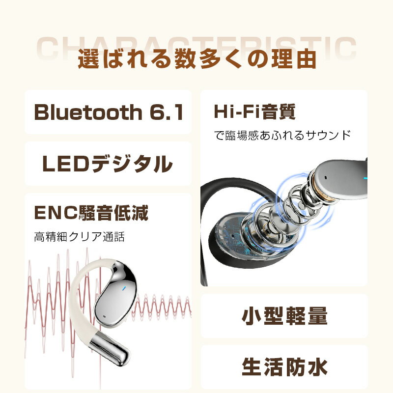 �ڽ���ꥻ���롪�����ݥ��1,980�ߡ۶�����Ƴ�� ����ۥ� ���ݤ��� OWS&TWS �����ץ󥤥䡼 �����磻��쥹 Bluetooth6.1 ����������ۥ� ����ʬΥ�� �إåɥ��å� ����ɤ��ʤ� ������ �׿��ǥ����� ����������ž���� 90���¿��ݾ��դ� ��PL�ݸ������Ѥ����ʡ��¿���