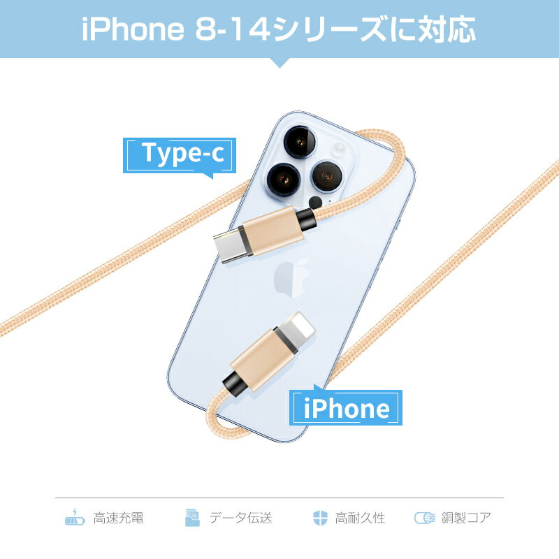 Type C to iPhone ケーブル U...の紹介画像3