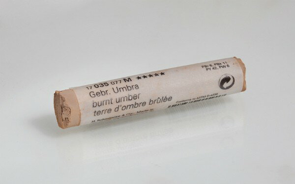 シュミンケ　ソフトパステル 035−Mバーントアンバー Schmincke soft artists' pastels