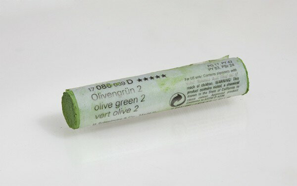 シュミンケ　ソフトパステル 086−Dオリーブグリーン2 Schmincke soft artists' pastels