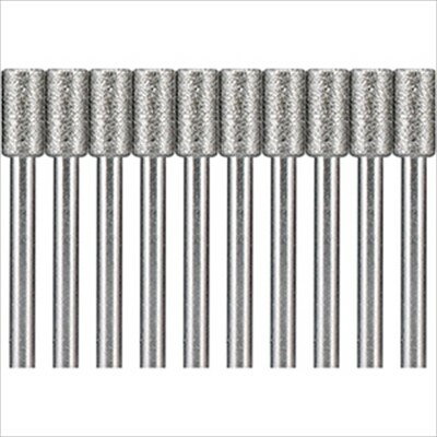 ミスターマイスター [Mr.Meister] ダイヤモンドビットセット（G）円筒型 φ3.0x5.0mm [10本入]　【29608】