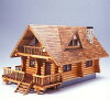 ウッディジョー木製建築模型1/24ログハウス