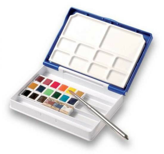 ホルベイン アーチストパンカラー PN694 18色セット (樹脂ケース製) 2694