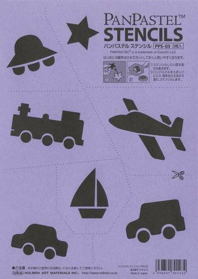 ホルベイン パンパステルステンシル PPS-03 318613