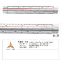 ウチダ(マービー) 三角スケール ポケット 10cm 品番:1-882-0005