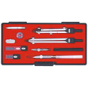 ウチダ(マービー) SEコンパスセット 12品組A 烏口入り 品番:1-730-7023