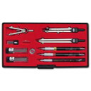 ウチダ(マービー) SEコンパスセット 13品組 鉛筆製図セット 品番:1-730-7034