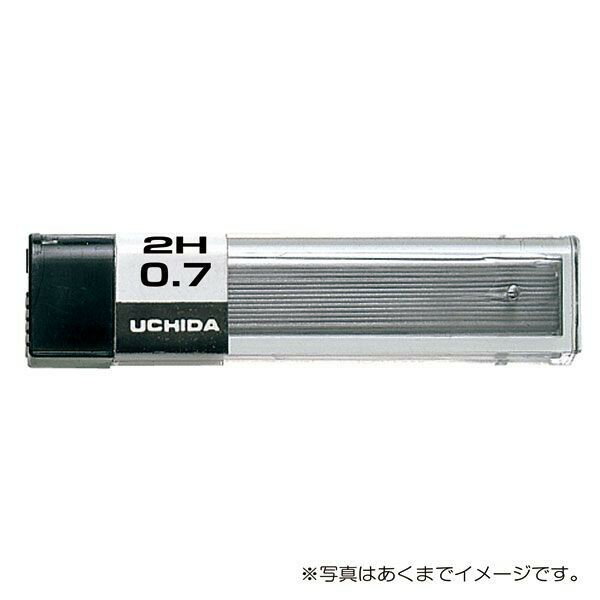 ウチダ(マービー) ドローイングシャープ用芯 0．7mm 2H（30本入り） 品番：1-826-0702