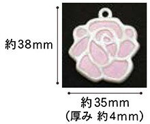 クレイジュエリー型抜き レリーフローズ（小） 品番 321 (サン工業 ※旧 日清アソシ...