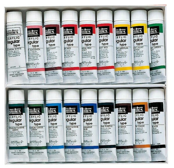 �ꥭ�ƥå��� �쥮��顼 18�����å� 6��(20ml)���塼�� ������ 18�����å� ������볨�� Liquitex