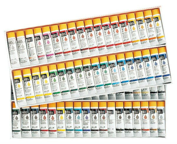 リキテックス ソフトタイプ 72色セット(36 色A+B)6号(20mL)チューブ 15201871 Liquitex アクリル絵具